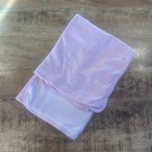 The Children s Place Baby Blanket Pink White Stripes Teddy Bear Cotton Tcp