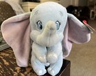 Disney Ty Sparkle Beanie Baby Dumbo The Elephant-stuffed Plush Bean Bag 7 