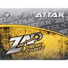 Zap Xtreme Sportz Attak Paintballs 2 000 Count  68 Caliber  Yellow Fill With Gre