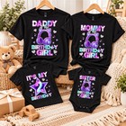Custom Family Birthday Shirt personalized Kpop Family Matching Birthday Tee