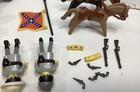 Playmobil Set 3783 Mounted Rebels - Confederate Soldiers Civil War 100  Complete