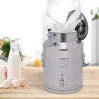Milk Storage Container Milk Pot Jug Can With Lid Silver 28 Litre Stainless Steel