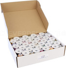 63 Color Embroidery Machine Thread Set 550 Yard Polyester Spools