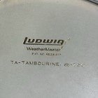 Vintage 10    Ludwig Weathermaster Ta-tambourine  Db-750 Double Row Excellent Cond