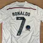 Cristiano Ronald Autographed Signed Jersey Real Madrid Beckett Coa