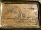 Original Ww1 Hms Audacious Dish   Wartime Ship Sunk By A Mine 1914   Rare