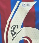 2021-22 Pedri Signed Soccer Barcelona Jersey Auto Beckett Witness