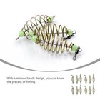 24pcs Spring Carp Feeder Spring Fishing Feeder Bait Carp Fishing Baits Hook Kits