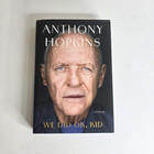 Signed Anthony Hopkins - We Did Ok Kid Autographed Hardcover Book - New