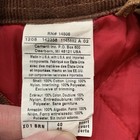 Vtg Carhartt Coveralls X01 Brn Red Quilted Lining Mens Size 40 Short Made In Usa