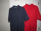 All Nike Golf Polo Shirt Lot Of 4 Shirts Men s Large Microfiber Short Sleeve