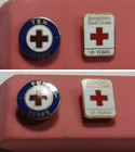1930s American Red Cross Life Saving Service Volunteer Cards Pins   More