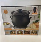 Toastmaster 4 Qt Black Cauldron Slow Cooker Glass Lid Halloween In Hand   