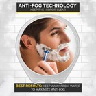 Shower Mirror Fogless For Shaving - With Suction  Razor Holder For Shower   S   