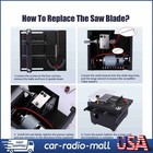 Multi-functional Table Saw 100w Mini Desktop Electric Saw Cutter Woodwork Diy