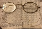 Antique 10k Gold Eyeglasses  Marked    stevens   Co     Almost 10 Grams Total Weight