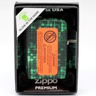 Zippo Green Matrix Pattern Design   540   Color Wrap  Windproof Lighter  48408