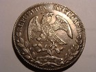 1875 Ca Mm Mexico Silver 8 Reales - Nice Condition 