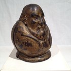 1870 s Tammany Tiger   Boss Tweed Cast Iron Still Bank  Extremely Rare  