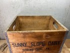 Wood Crate Sunny Slope Dairy Spring City Pa