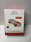 Hallmark 2017 Fisher Price Pull-a-tune Xylophone Christmas Tree Ornament W  Box