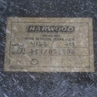 Vintage Nos Harwood 4166 7 5  Bolt-on Fiberglass Hood Scoop Unpainted