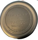 Airscape Planetary Design Stainless Steel Coffee Canister Medium  Matte Black 