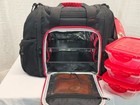 Six Pack Fitness Innovator 300 Mini Meal Bag With 4 Containers And 3 Cold Packs