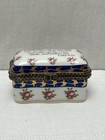 Vintage Imperial Porcelain Trinket Box Luke 9 23