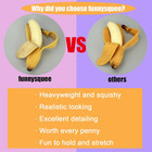 Banana Squishies Stress Relief Soft Scented Simulation Bananas Fruit Squeeze Toy