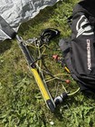 Lot Of 2 Cabrinha Kites And One Stick Handle Bar 12 And 9 M In Bags With Pump