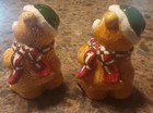 Vintage Christmas Bear Salt And Pepper Shakers 