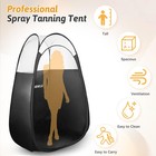 Sun Black Spray Tan Tent Pop Up Portable Professional Self Tanning Booth With   