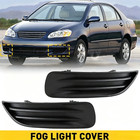 Pair Front Fog Light Cover Trim 5212702070 5212802060 For Toyota Corolla 03-04