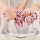 Adorable Soft Chenille Dog   Puppy Hand Towel For Kitchen Or Bath