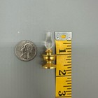 Dollhouse Brass Oil Lamp Miniature 