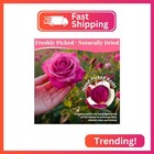 Dried Rose Petals Bulk 5oz     Natural Red Flower Petals For Bath  Candle  Soap Ma