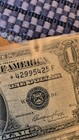 1935 Silver Certificate  1 Blue Seal Average  Circulated 7   1 Star Godless Note