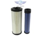 2pk Air Filter Set For Kohler Kawasaki 2508301-s 2508304-s 11013-7020 11013-7019