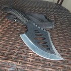 Cs Sharp Zombie Survival Tomahawk Throwing Axe Hunting Knife Single Edc Knives