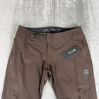 Fox Racing Ranger Mountain Bike Pants Mens 32 Tall Cocoa Brown Ripstop New Nwt