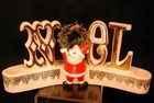 Rare Vintage Holt Howard 1959 Christmas Santa Noel Mcm Holds Candles