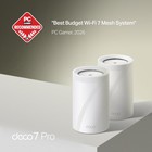 Tp-link Deco 7 Pro Be63 Tri-band Wifi 7 Be10000 Whole Home Mesh System