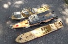 Vintage Toy Model Boats   Ships -bat-opp- 3  Reading Deluxe - For Parts