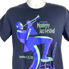 Monterey Jazz Festival 2012 M Concert T-shirt Size Medium Bennett Methany