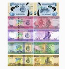 2017-2023 Solomon Islands 5 Pcs Set 5 10 20 50 100 Dollars Unc New Banknotes