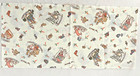 Vintage   Rare Beatrix Potter Peter Rabbit Benjamin Bunny Cotton Fabric  1 4 Yd