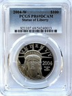 2004-w American Eagle 1oz Platinum Proof Coin Pcgs Pr69 Dcam New Holder