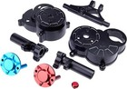Alu Rear Axle Gearbox For Tamiya Rc 1 12 Lunch Box 1 10 Pumpkin Grasshopper