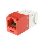 Panduit Giga Tx Cat6 Jack Red Cj688tgrd Box Of 50  Free Shipping   